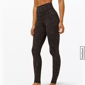 Lululemon align high rise pant 28”